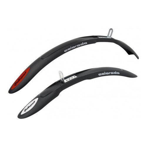 Polisport blatobran prednji+zadnji 20-24&amp;quot; colorado black ( BLA-8626300001 ) Slike