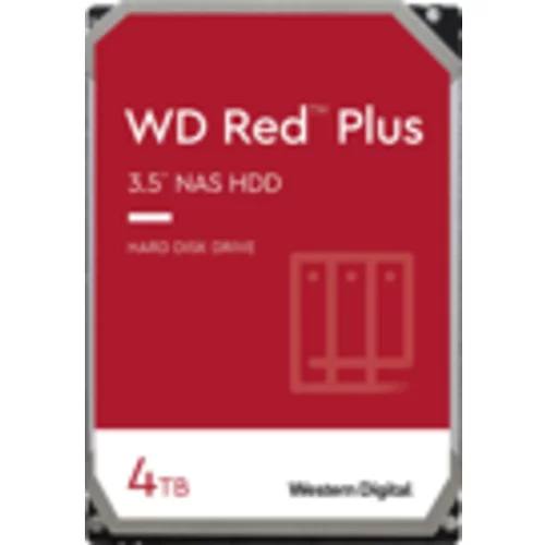 Wd trdi disk red plus 4TB 3,5&quot; SATA3 256MB