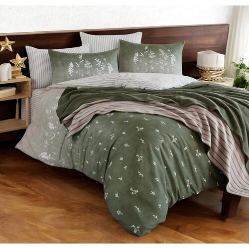 Viktorija Leskovac Posteljina HOME 160x220cm Green Slike