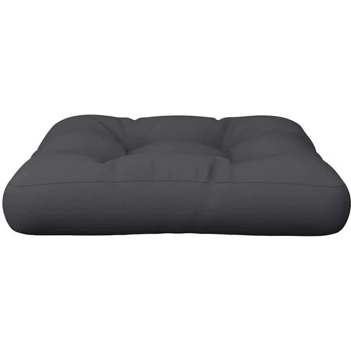  Jastuk za palete crni 60 x 60 x 12 cm od tkanine Slike