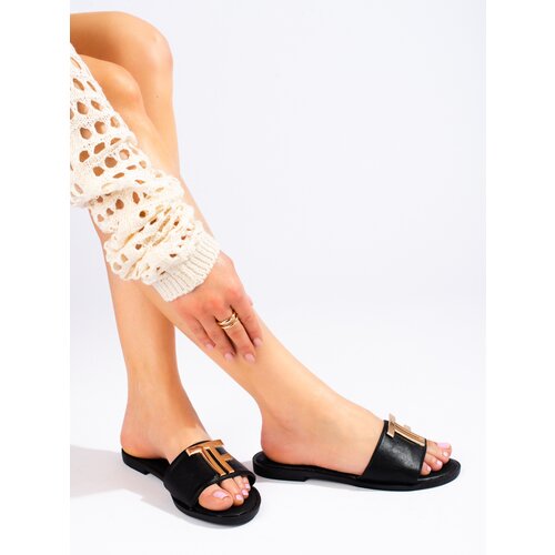 W. POTOCKI Women's flat-soled slippers beige Potocki Cijene