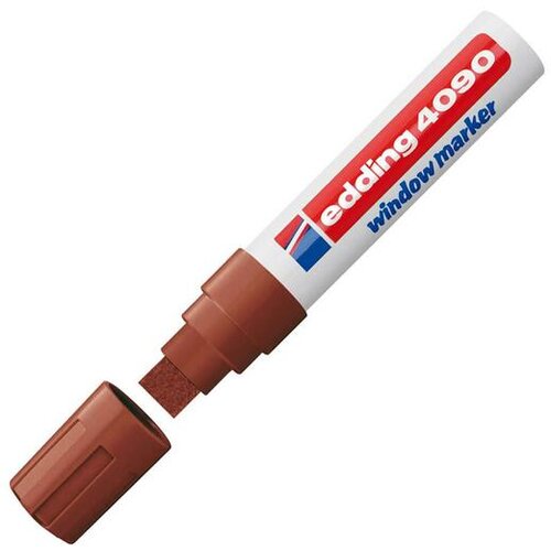 Edding Chalk marker za staklo E-4090 4-15mm braon Slike