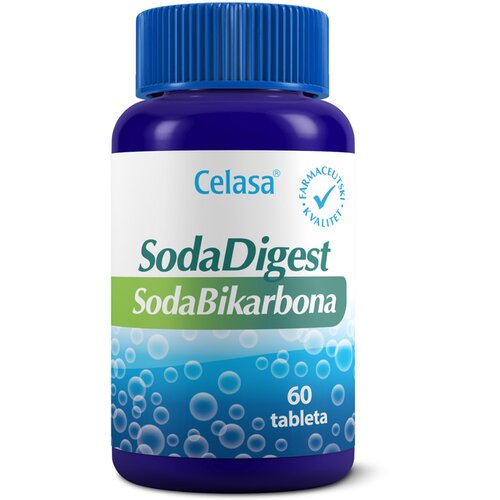 Celasa Soda bikarbona SodaDigest 60 tableta Slike