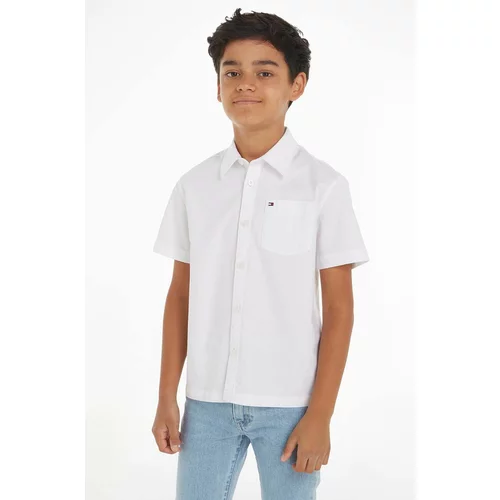 Tommy Hilfiger Dječja košulja boja: bijela