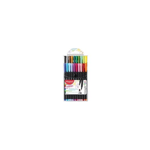 Maped Flomaster Fineliner Graph&amp;amp;apos;peps, 20 komada Slike