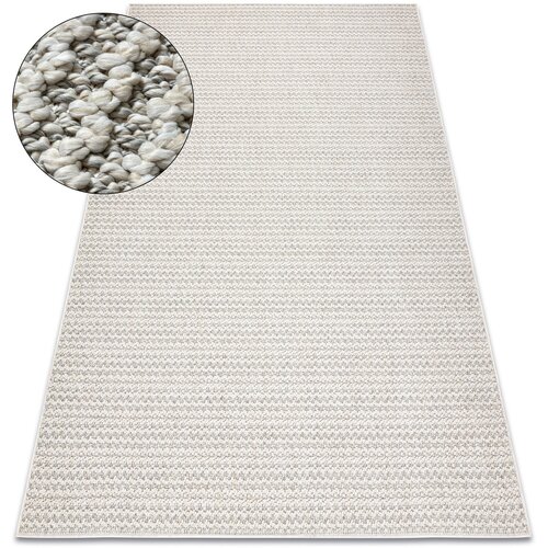 RugsX Preproge Preproga JERSEY 19236 siv - strukturna, zanka 240x330 cm Siva Cene