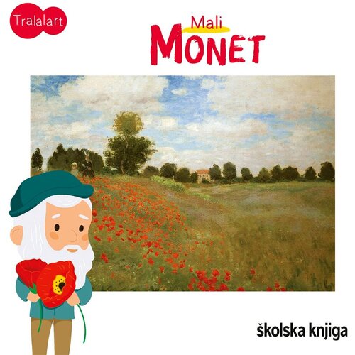 &amp;Scaron;kolska knjiga Mali Monet, Sandrine Andrews Slike
