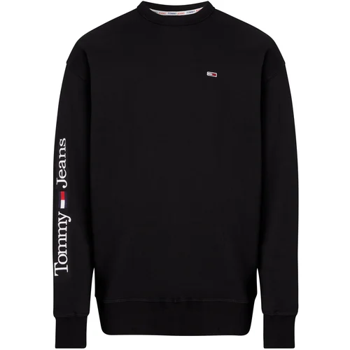 Tommy Hilfiger Jeans Tommy Jeans Sweatshirt - TJM REG LINEAR PL black