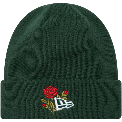 New Era Kape Rose Icon Cuff Knit Beanie Hat Zelena