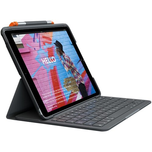 Logitech folio bluetooth keyboard and case ipad 7th/8th generation gray Cijene