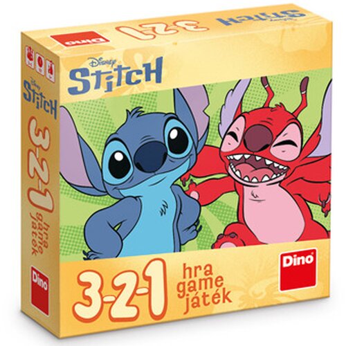 Dino toys Stitch 3-2-1 dru&amp;scaron;tvena igra Slike