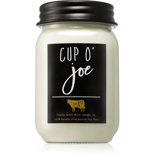 Milkhouse Candle Co. Farmhouse Cup O' Joe mirisna svijeća Mason Jar 368 g