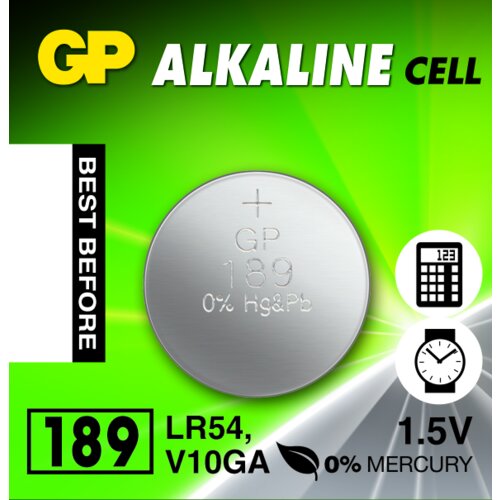 Gp Baterija alkalna LR54 1.5v BL1 Cene