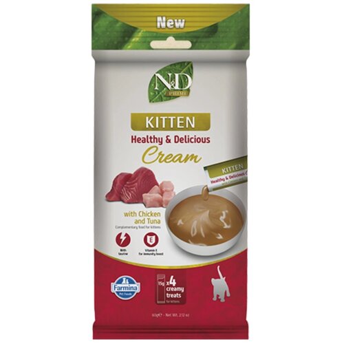N&D PRIME kremasta poslastica za macice, piletina i tuna 60 g Cene
