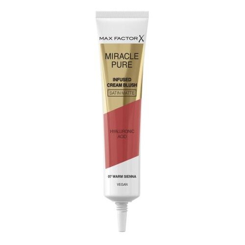 Max Factor Miracle Pure Infused Cream Blush rdečilo za obraz 15 ml odtenek 07 Warm Sienna Cene