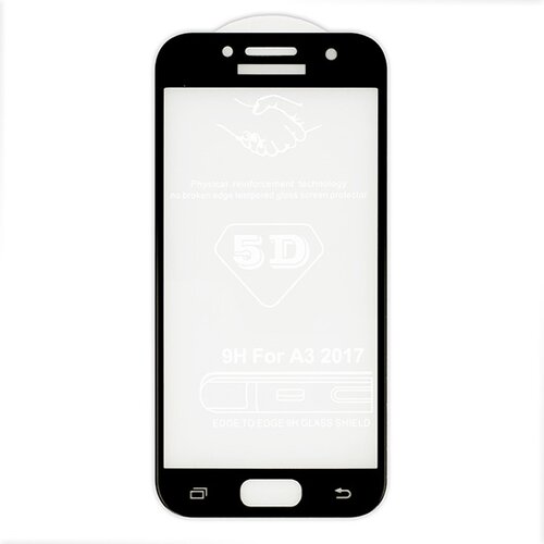 Premium za&amp;scaron;čitno steklo full glue 5D samsung galaxy A5 2017 A520 full screen - črn Slike