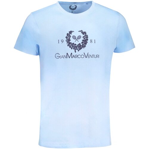 Gianmarco Venturi MEN&#39;S SHORT SLEEVED T-SHIRT BLUE Cijene