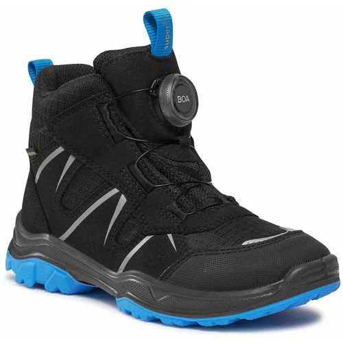 Superfit Pohodni čevlji 1-000076-0000 M Black/Blue