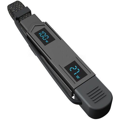 INF Pametni polnilni kabel 4-v-1 100W z digitalnim zaslonom Black, (5000276753) Cene