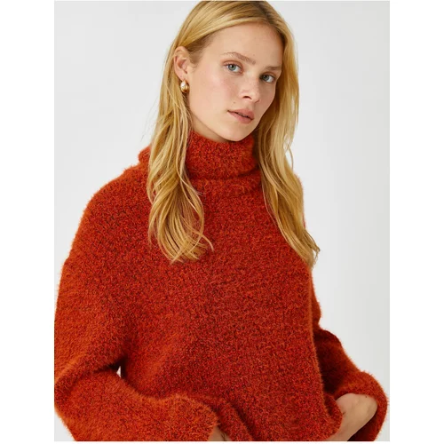 Koton Sweater - Red - Relaxed fit