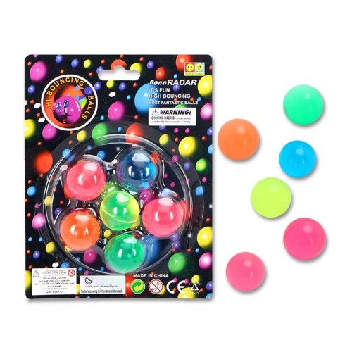  Loptice skočice fluorescentne 6 kom ( 1042347 ) Cene