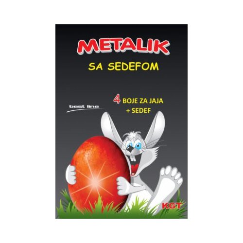 K.G.T. DOO GEL BOJA ZA JAJA METALIK 4/1+ SEDEF K.G. Cene