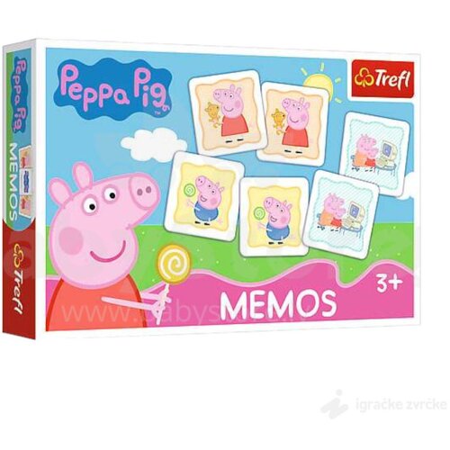 RAZNO Memo kartice Pepa Prase TREFL Cene