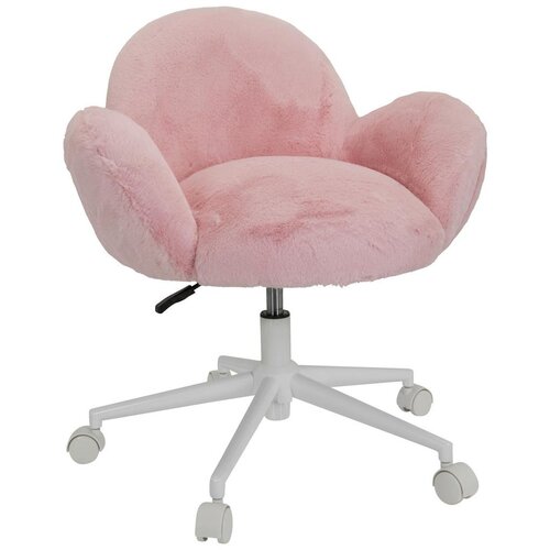 MID.YOU Mladinski Vrtljivi Stol Kiddy Teddy, Roza Cene