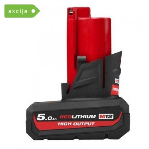 Milwaukee baterija 12V/5Ah M12HB5 4932480165 Cene