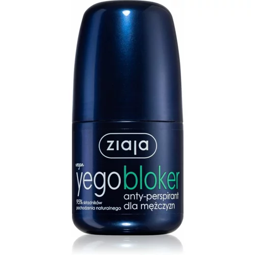 Ziaja Yego Bloker antiperspirant roll-on proti prekomernemu potenju 60 ml