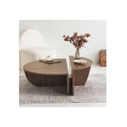 Hanah home Podium Klub sto, Smeđi Slike