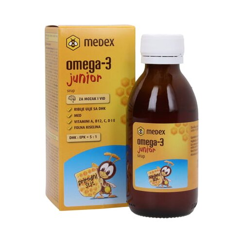Medex Omega-3 Junior Sirup Slike