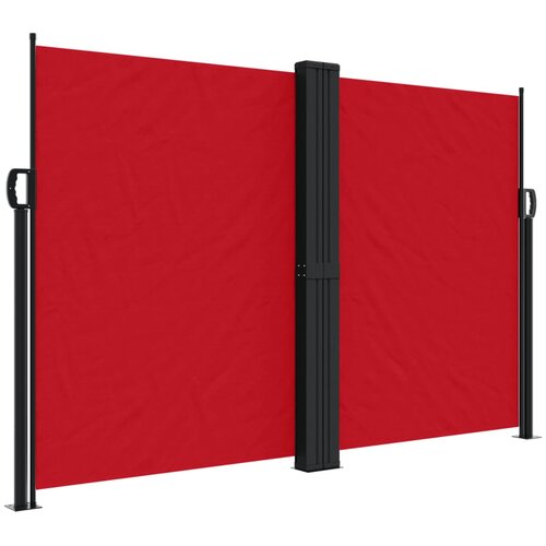  Uvlačiva bočna tenda 160 x 1000 cm crvena Slike