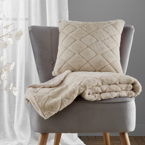 Catherine Lansfield Okrasna blazina iz mikropli&amp;scaron;a 43x43 cm Cosy Diamond &amp;ndash; Slike