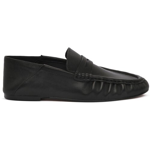 Steve Madden Mokasini BLACK ROGER Črna Slike