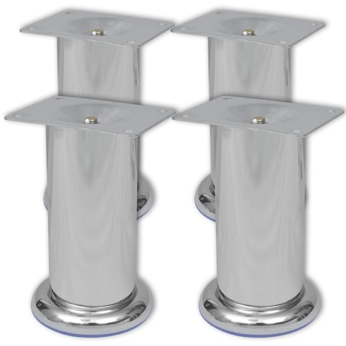 vidaXL 4 Okrugle Noge za Kauč Krom 120 mm Cijene