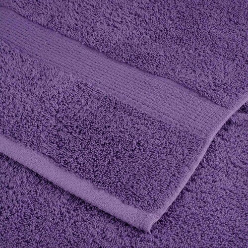  Ručnici za saunu SOLUND 2 kom ljubičasti 80x200 cm 600 gsm Slike