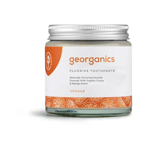 Georganics Fluoride Toothpaste Orange