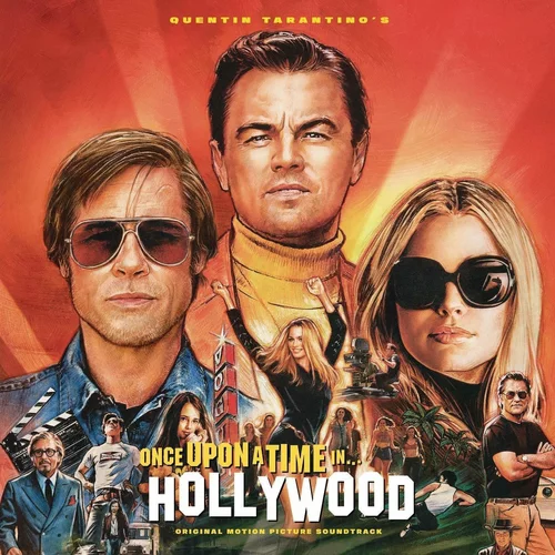 Quentin Tarantino Once Upon a Time In Hollywood OST (Orange Coloured) (2 LP)