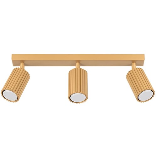 Nice Lamps Stropna svjetiljka u zlatnoj boji 6,5x45 cm Gleam – Cijene
