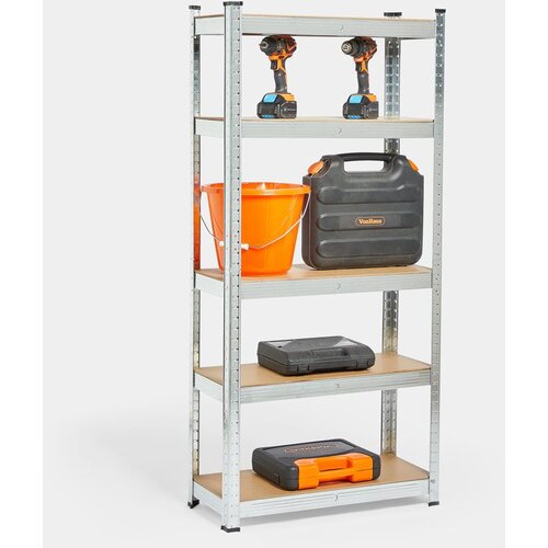 Vonhaus Galvanizirana Polica s 5 Razina, 1.5m Cene