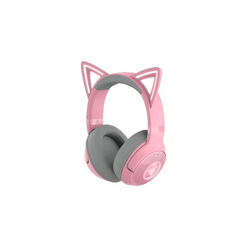  Slu&scaron;alice Razer Kraken Kitty V2 BT &ndash; Quartz Edition &ndash; Wireless Bluetooth RGB Headset with Kitty Ears &ndash; FRML Packaging, RZ04-04860100-R3M1 Cijene