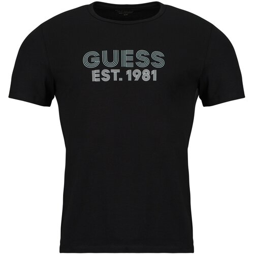 Guess SS CN CLASSIC DESIGN TEE Crna Cijene