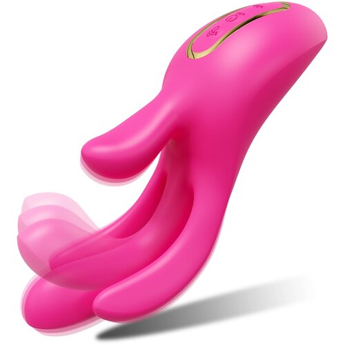 SuperLove Finger My G-Spot 3in1 Vibrator Pink Slike