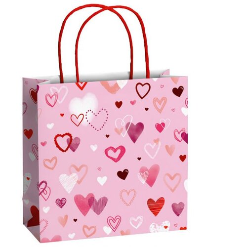  VREĆICE UKRASNE 20X20X8CM LOVE STEWO 5098 99 SORTIRANO Slike