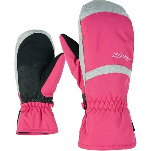 Ziener Lejanos AS Pop Pink 4 Skijaške rukavice