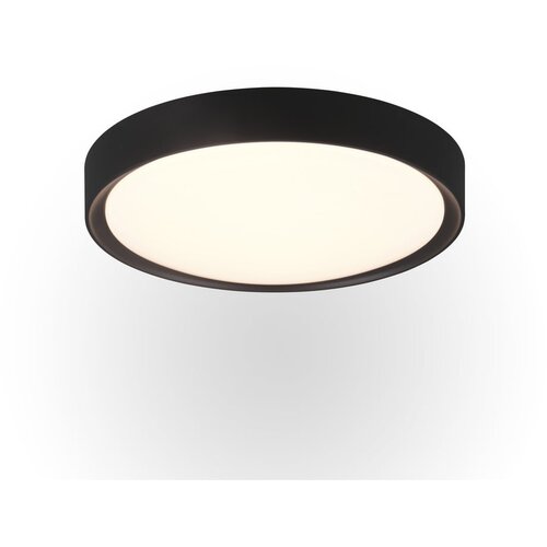 Tri O mat črna stropna svetilka led ø 33 cm clarimo - trio Cene