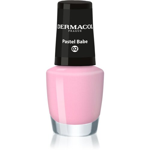 Dermacol Mini lak za nohte odtenek 02 Pastel Babe 5 ml Slike