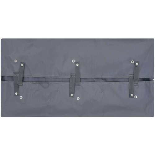 VidaXL Obloga za vrtna kolica tamnosiva 81 x 41 x 40 cm od tkanine Slike