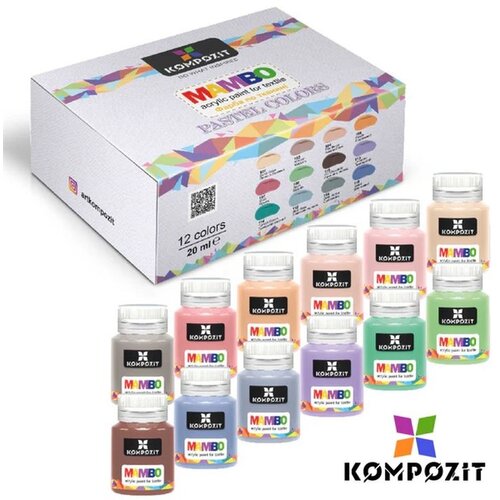 Mambo Pastelni set boja za tekstil i kožu Cene